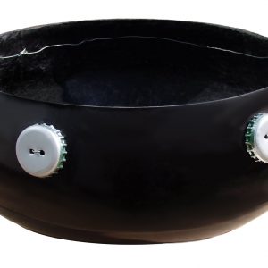 Small Fibreglass Calabash Kalimba Silver